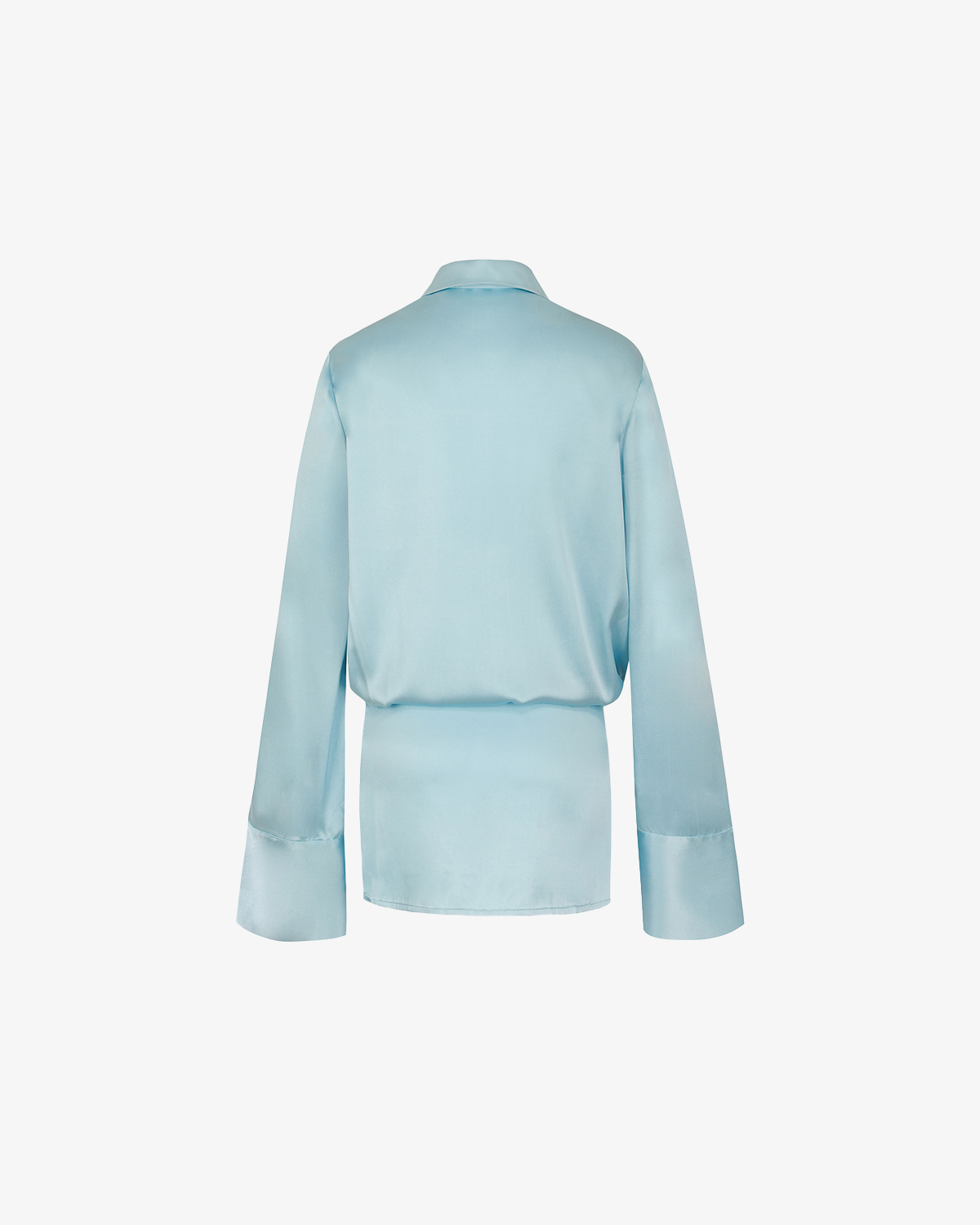 Yasmin Shirt Dress - Sky Blue
