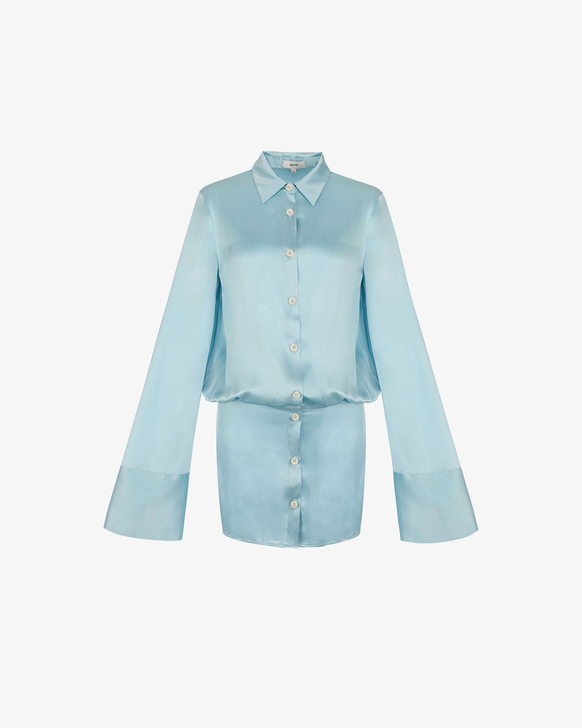 Yasmin Shirt Dress - Sky Blue