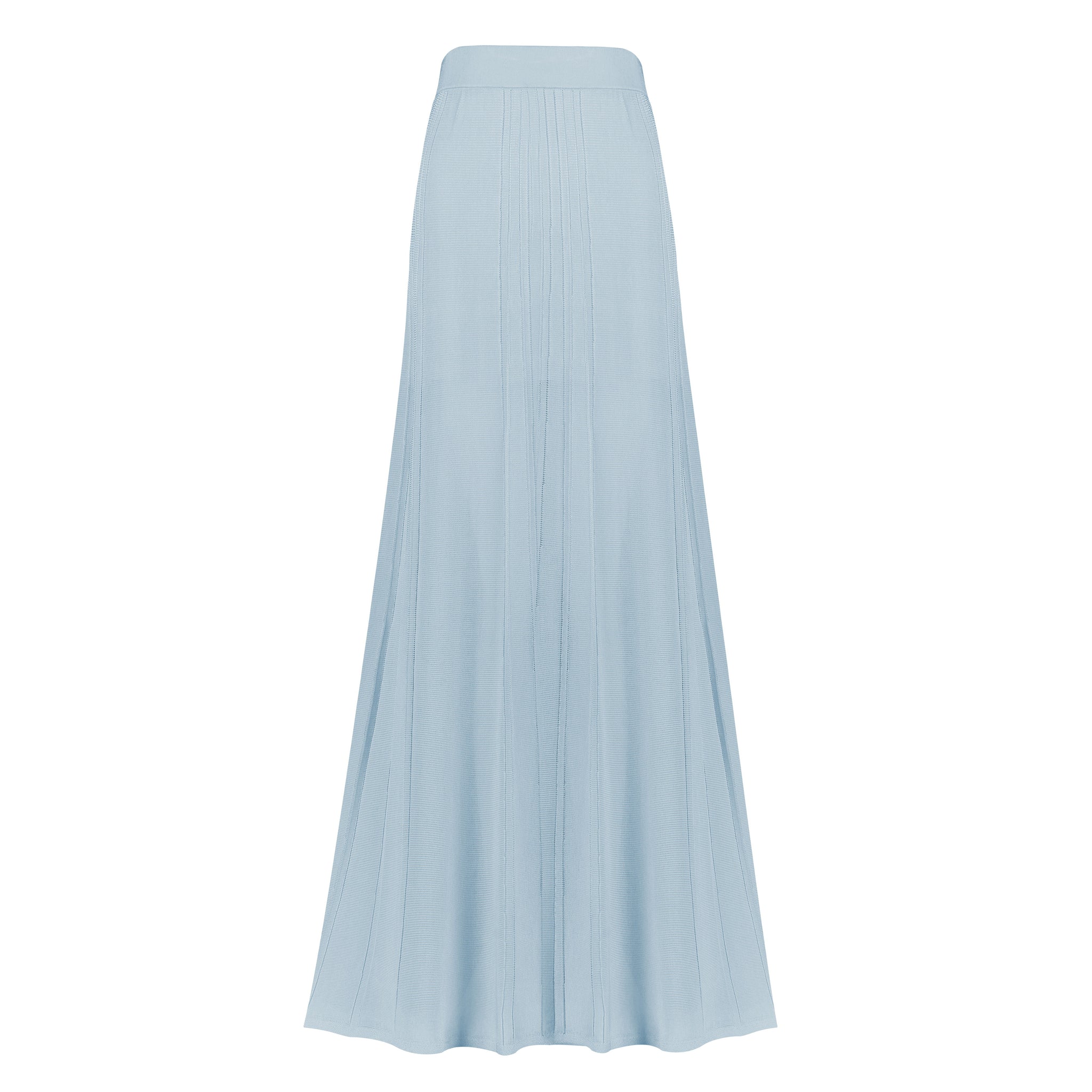 Fleur Knit Skirt - Light Teal